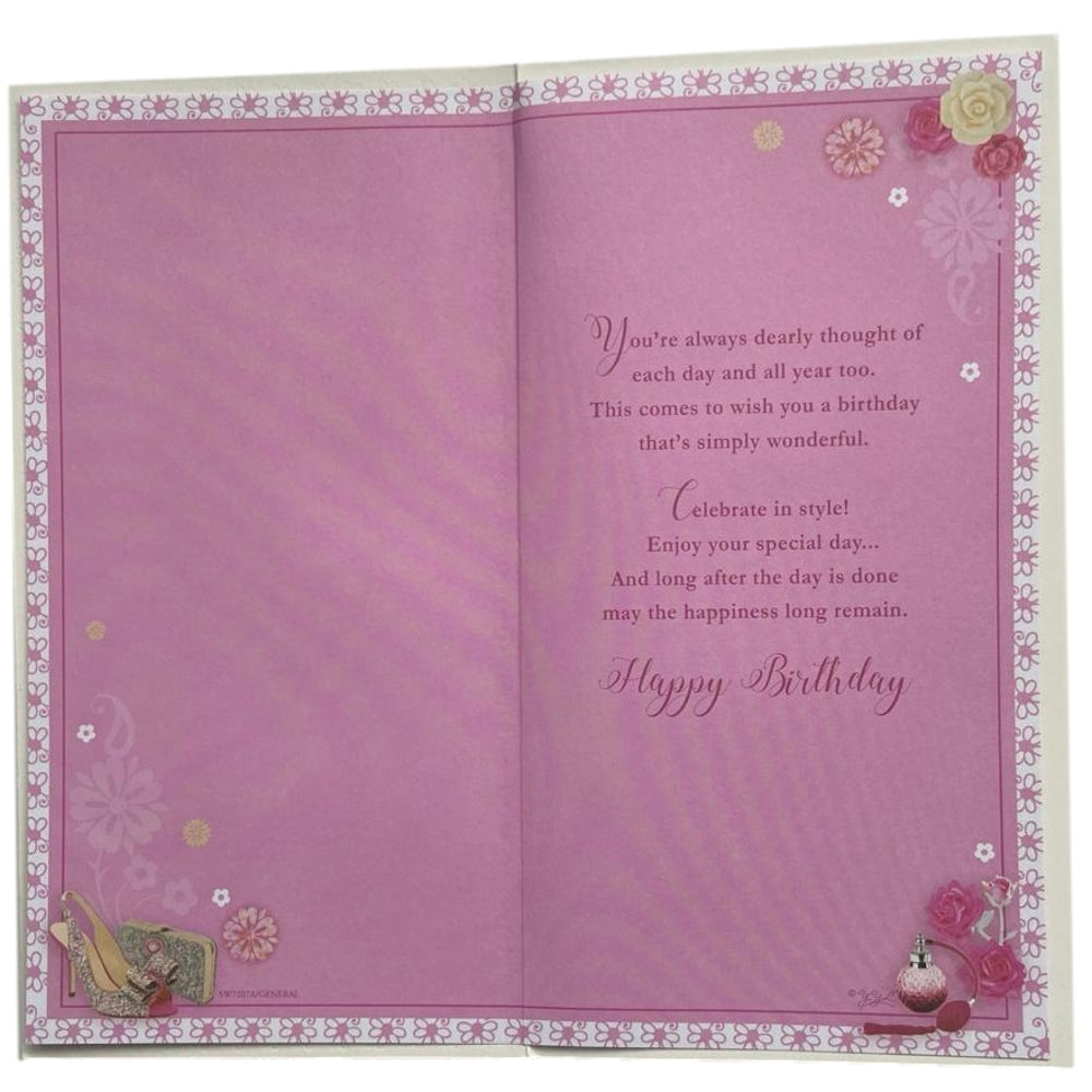 Cousin Soft Whispers Birthday Card