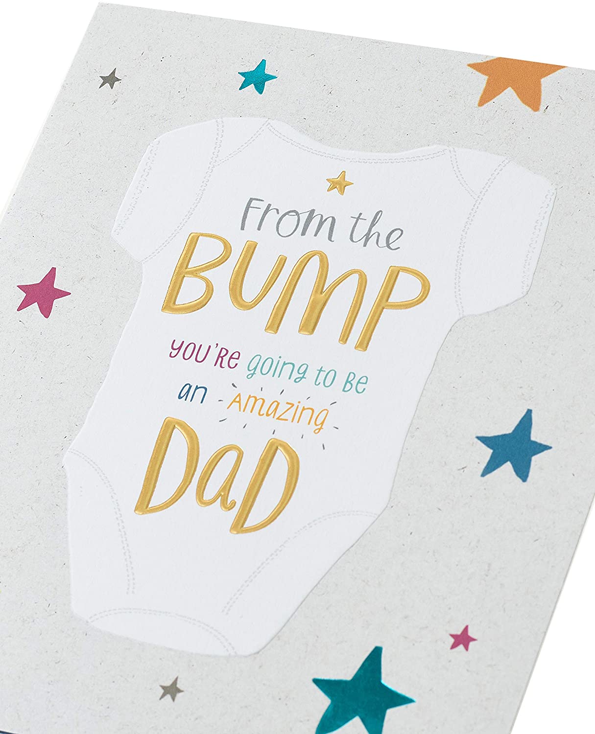 From The Bump Dad To Be Father's Day Card