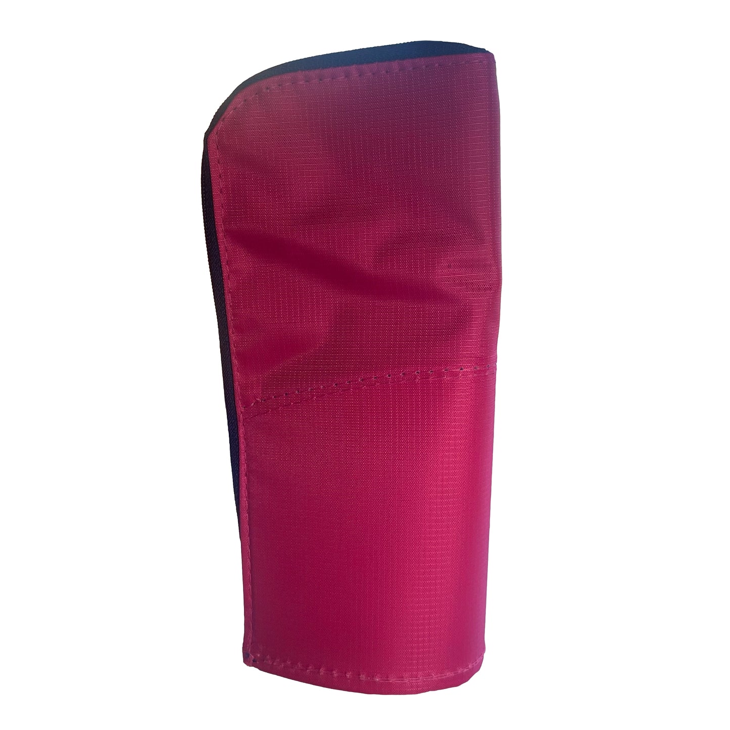 Pack of 10 Pink Standing Zipped Pencil Cases