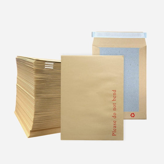 Box of 125 B5 Board Back Envelopes (241 x 178mm)