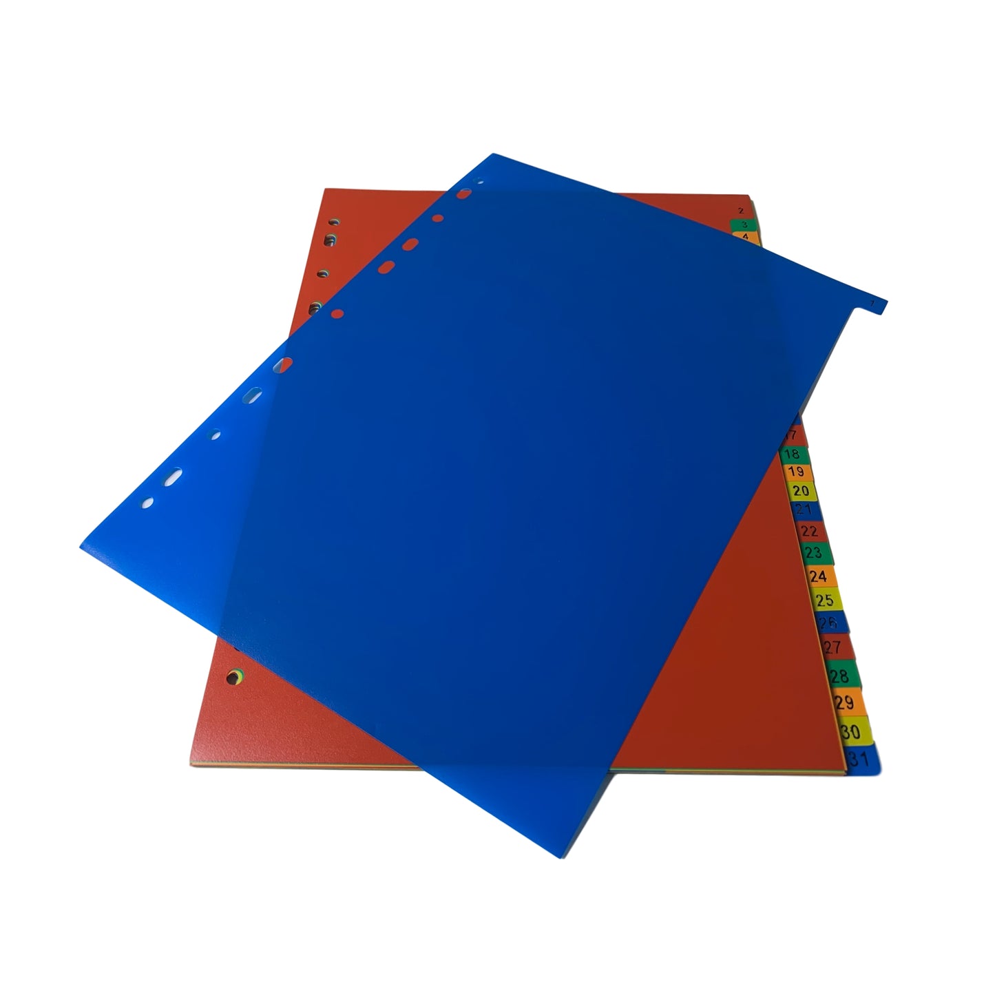 A4 31 Part Polypropylene Dividers with Reinforced Index Cover