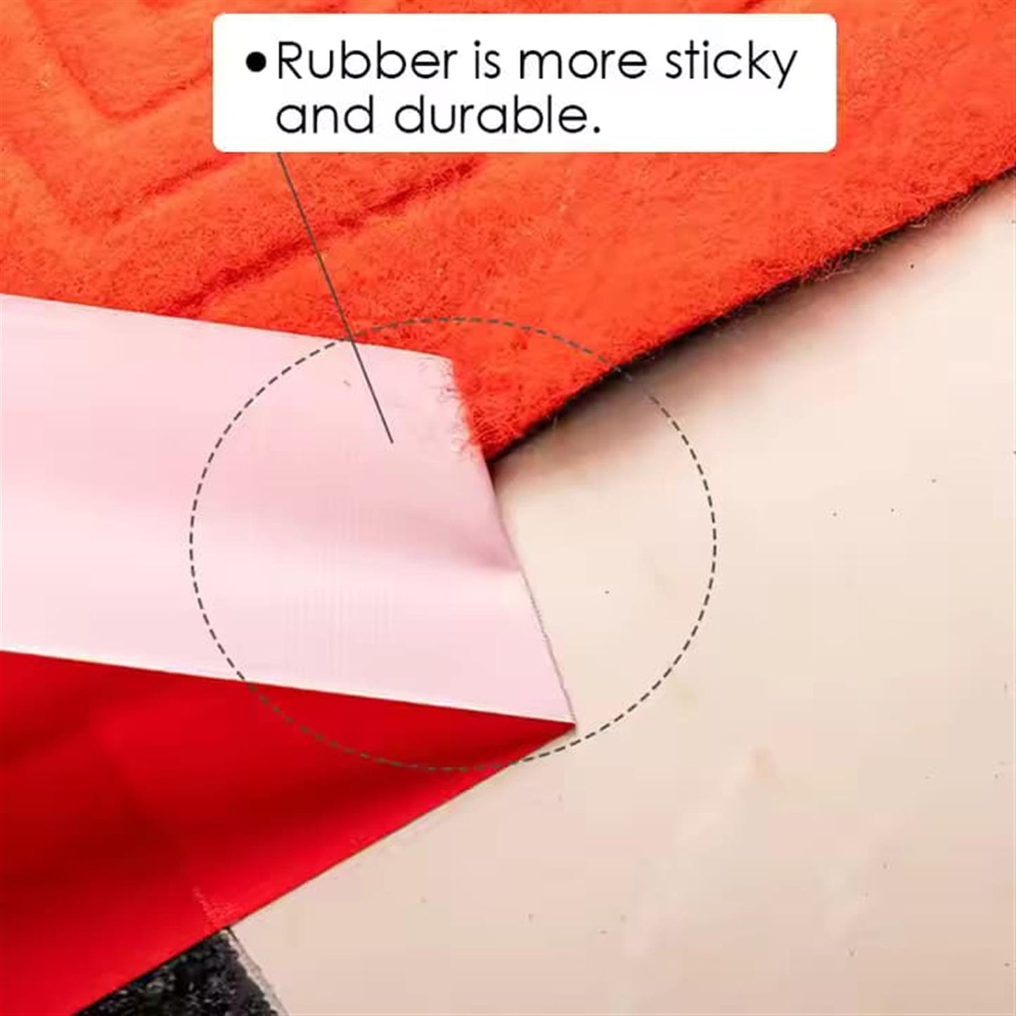 Single Adhesive Colorful Rubber Sticky Durable Duct Tape 4.8cm x 20y