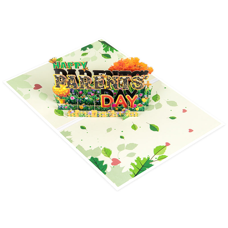 Bloom & Gratitude 3D Pop Up Parents Day Card