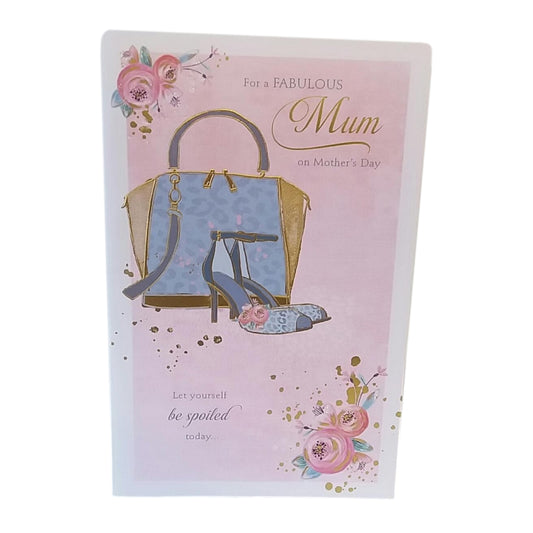 Fabulous Mum 'No One Deserves it More Than You' Mother's Day New Card