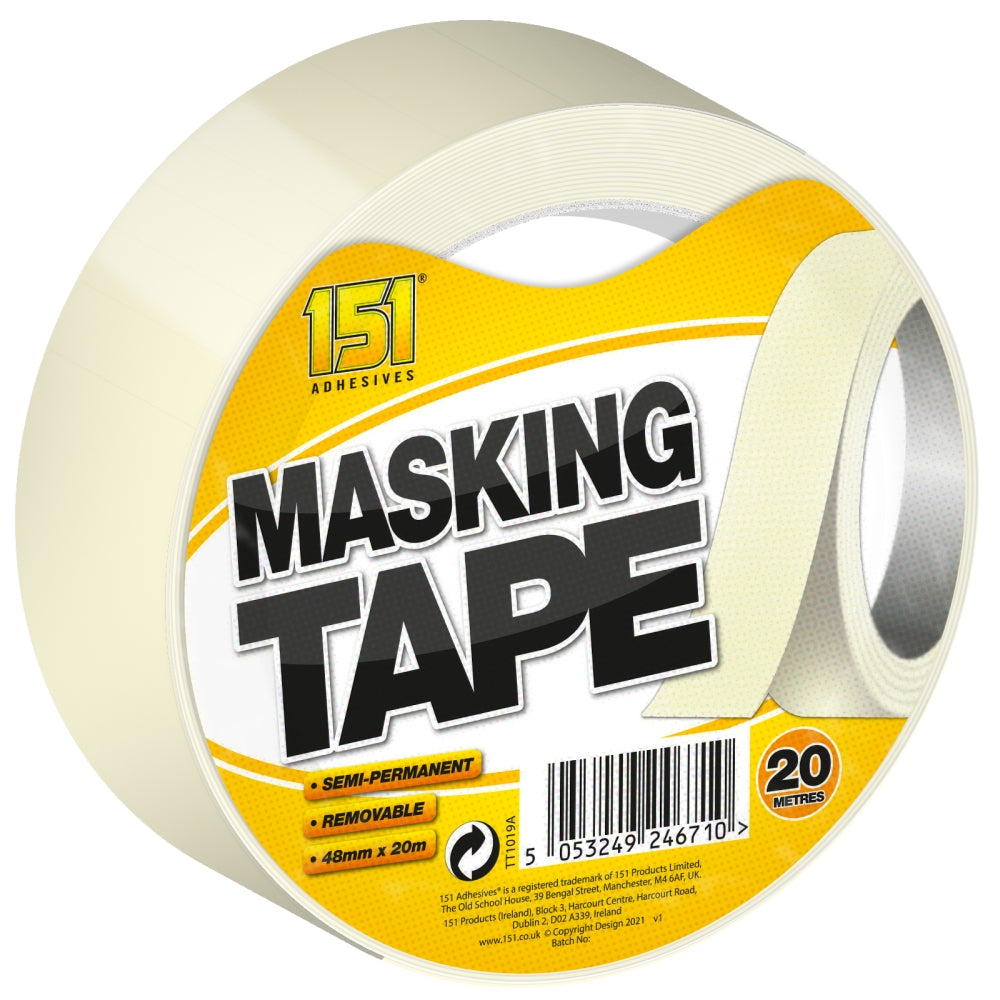 Masking Tape 20mx48mmx0.12mm