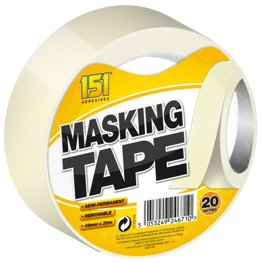 Masking Tape 20mx48mmx0.12mm