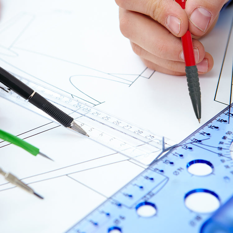 4 Sets of 0.7mm Pen-Style Mechanical Pencil and HB Lead Refills – Smooth Writing, Anti-Slip Grip