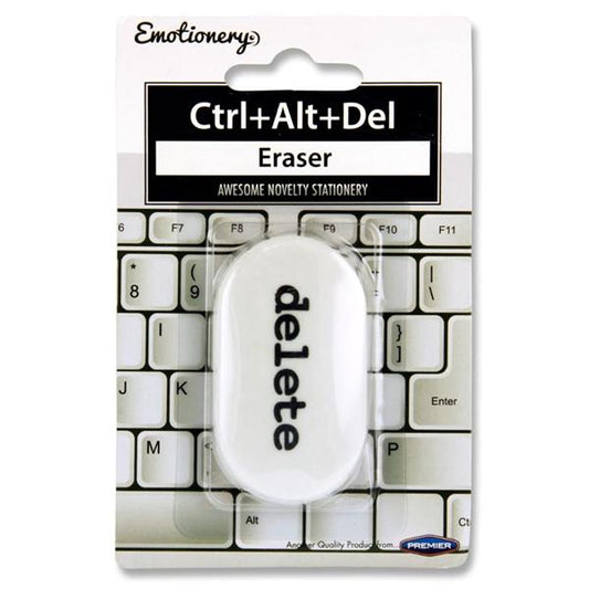 Delete Computer Key Design Eraser by Emotionery