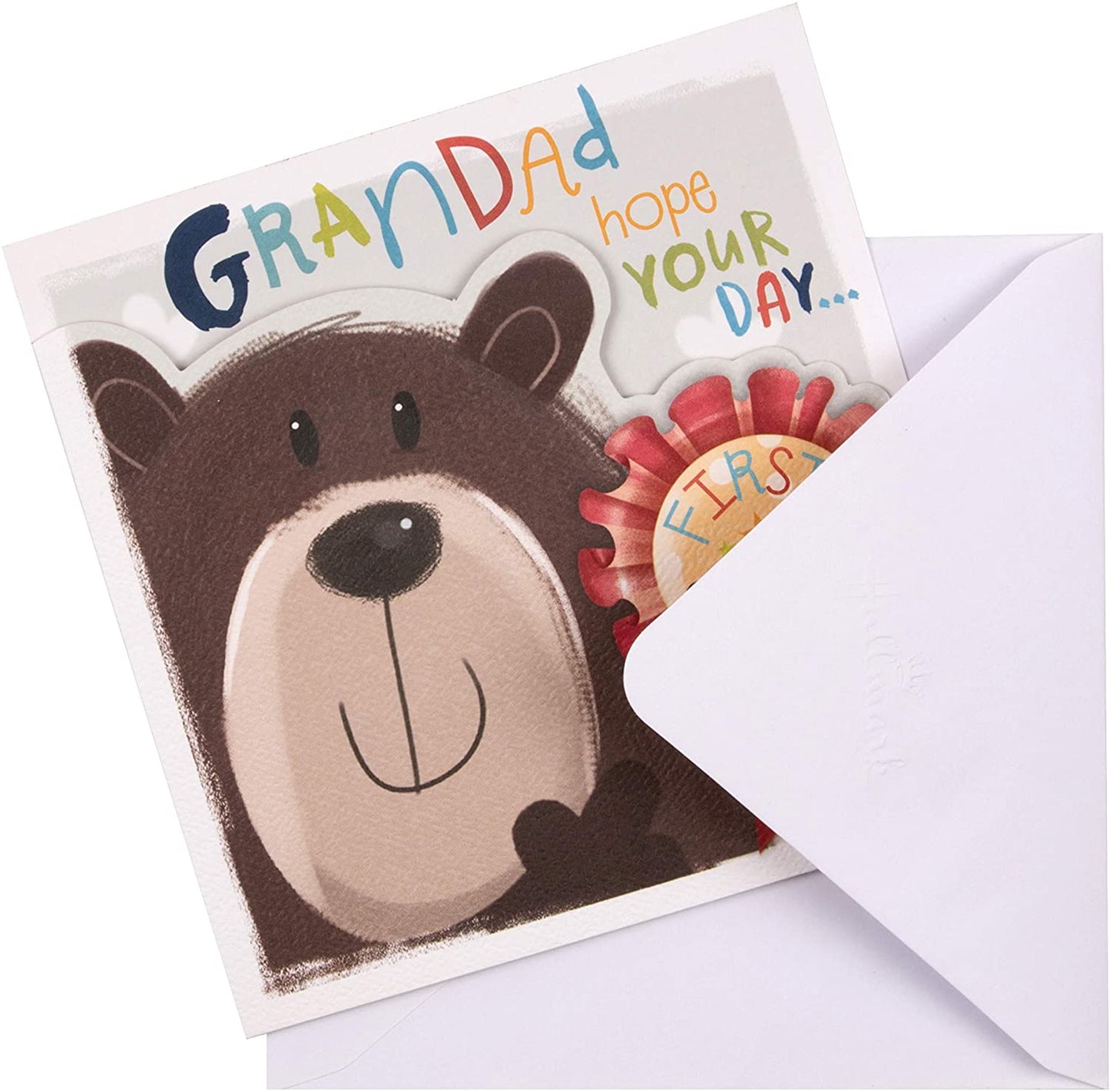Cute 'All About Gus" Design Grandad Birthday Card 
