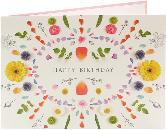 Nature Mandela Design Birthday Card