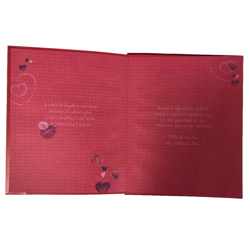 All My Love Adorable Me to You With Rose Luxury Lovely Verse Valentine's Day Card