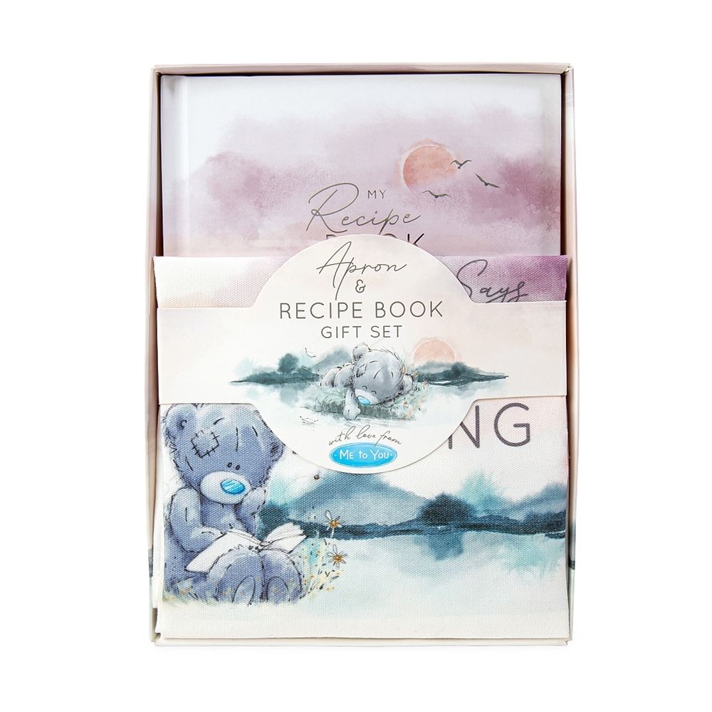 Me To You Bear Apron & Recipe Book Gift Set