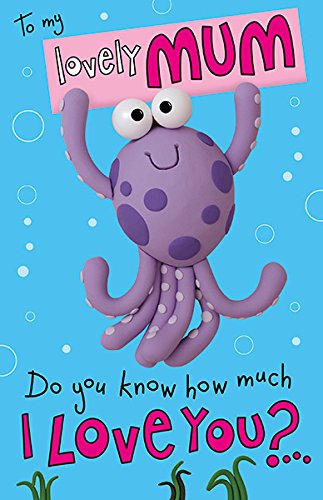 Lovely Mum Pop Up Octopus Mother's Day Greeting Card