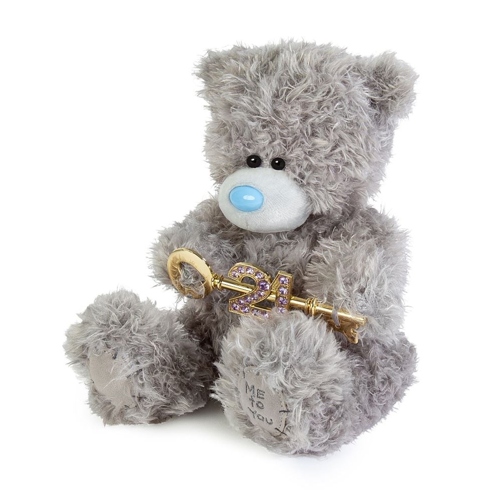 Me to You Cute Plush 21st Birthday 19cm High Presented On Premium Gift Plinth Signature Collection