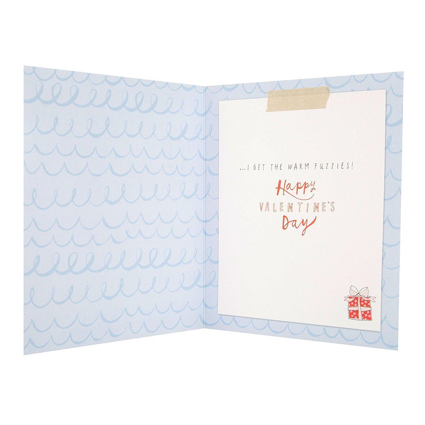 Someone Special Valentine's Day Card 'Warm Fuzzles' 