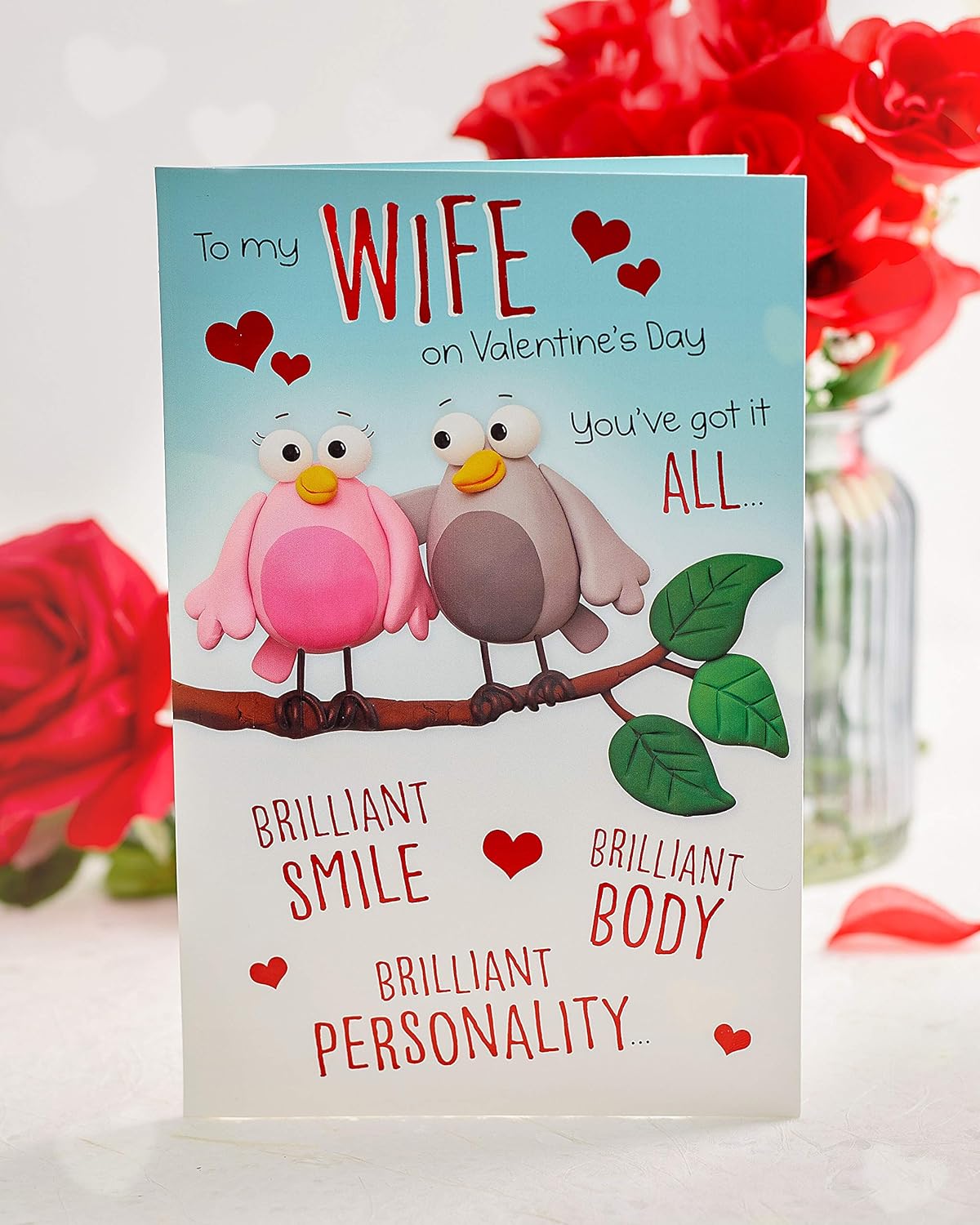 3D Pop Out Wife Valentine's Day Card