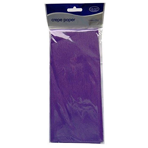 Crepe Paper Purple 1.5m x 50cm