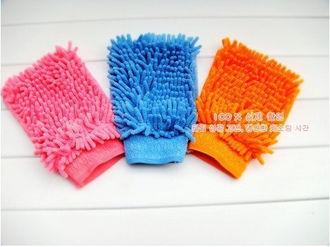 2-in-1 Microfibre Noodle Wash Mitt