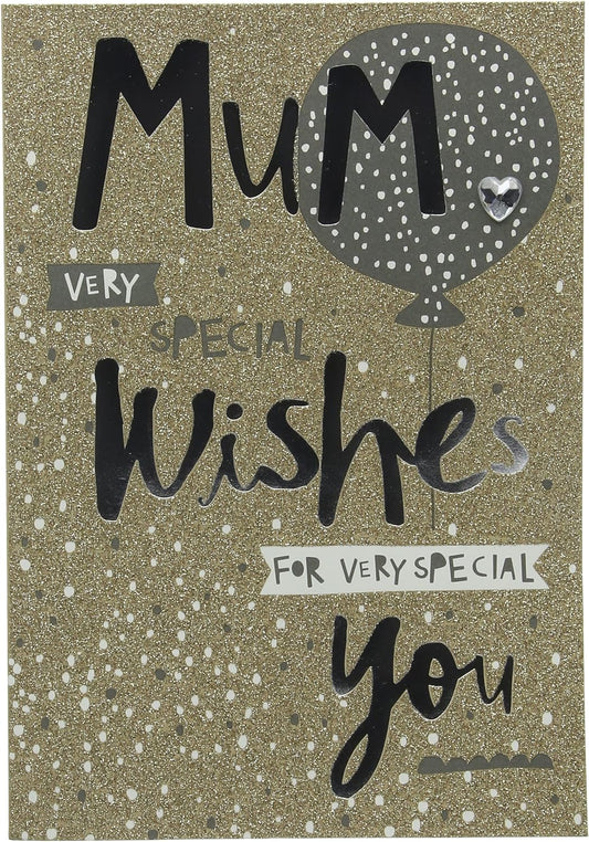 Mum "Very Special Wishes" Mother's Day Card