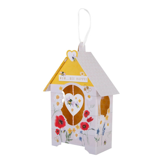 Traditional 3D Bee Hive Design Mum Mother's Day Card