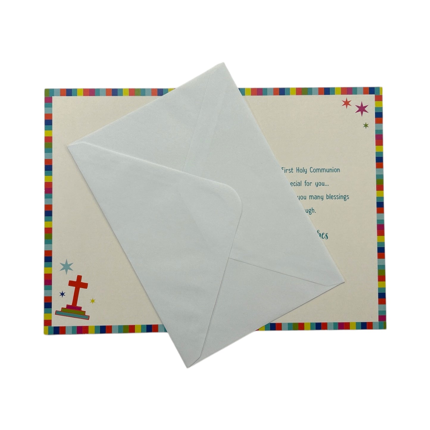 For Daughter Walk In The Light First Holy Communion Religious Card