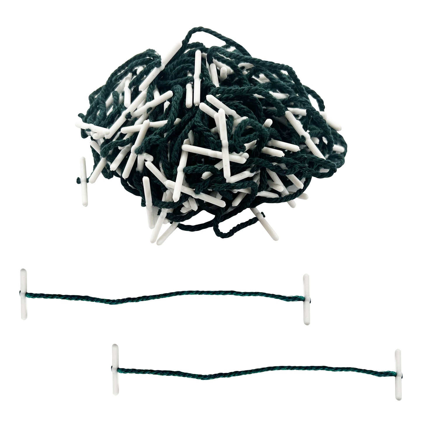 Pack of 500 127mm Plastic End Treasury Tags