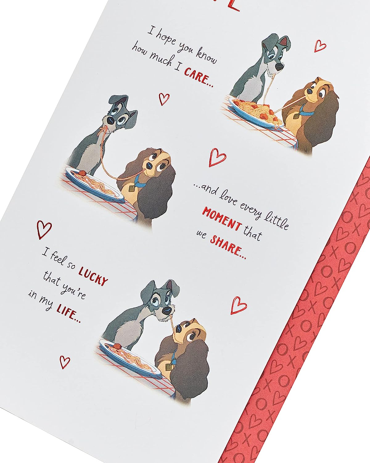Lady and The Tramp Wife Birthday Card