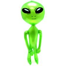 Inflatable Alien 64cm