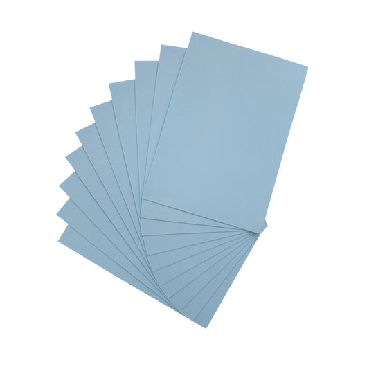 Pack of 100 A5 Light Blue Coloured EVA Foam Sheets