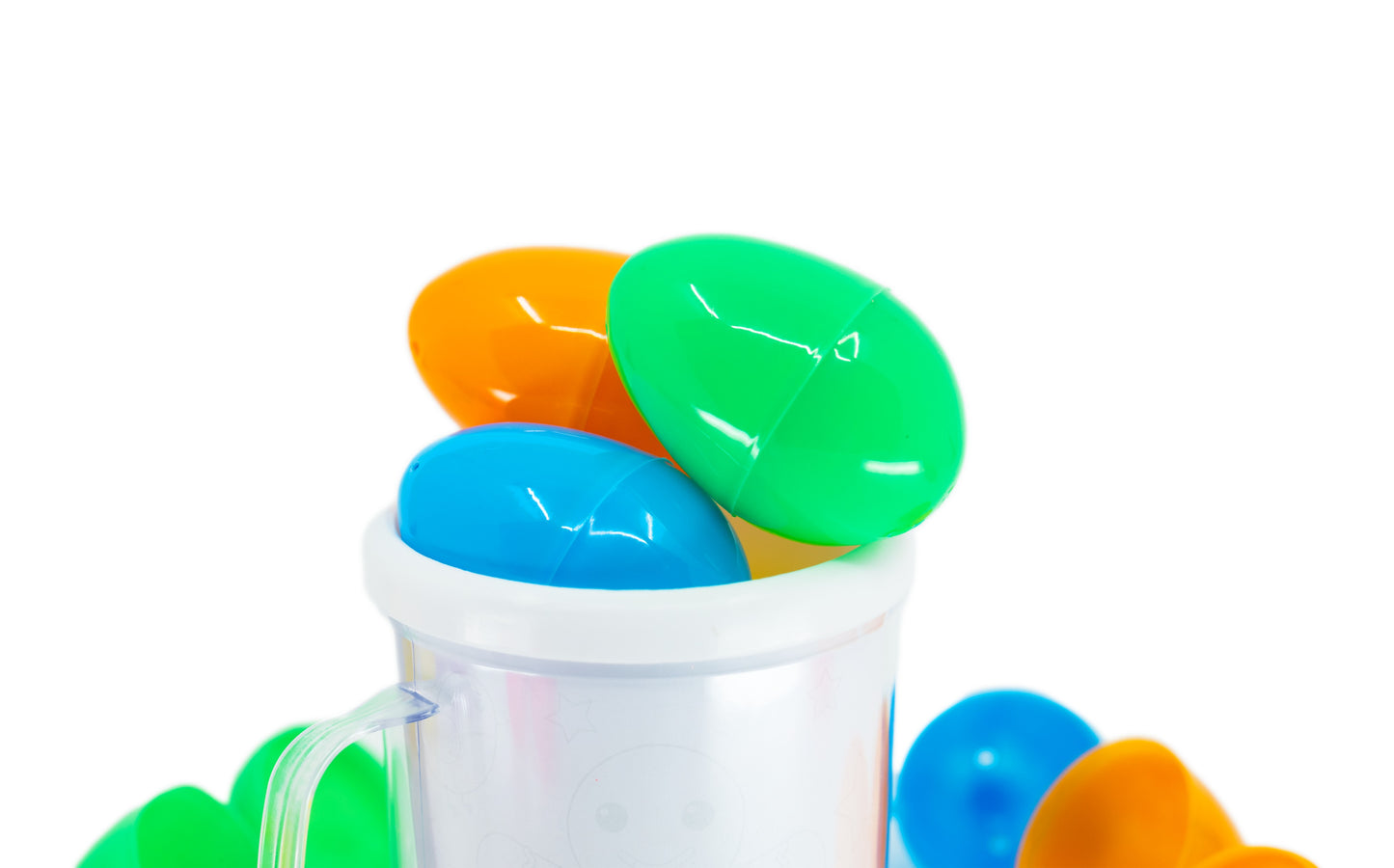 Pack of 12 6cm Easter Egg Capsules