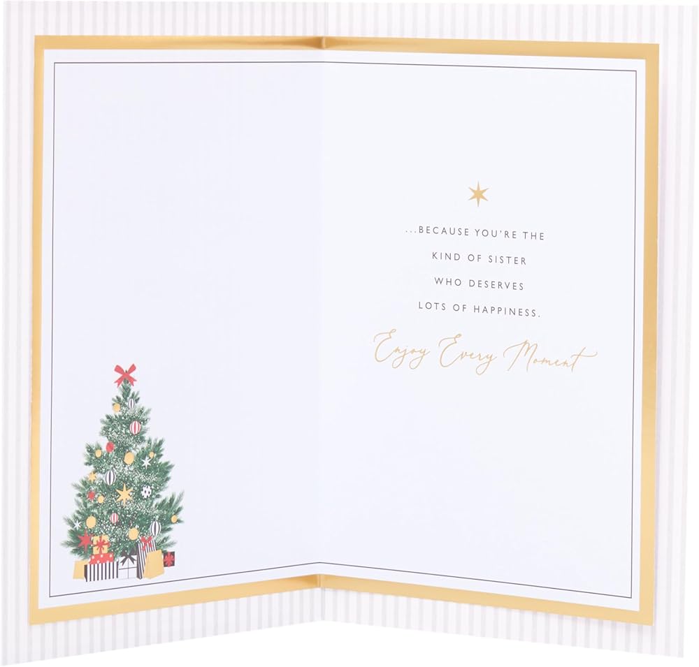 Cafe Design Sister Christmas Card