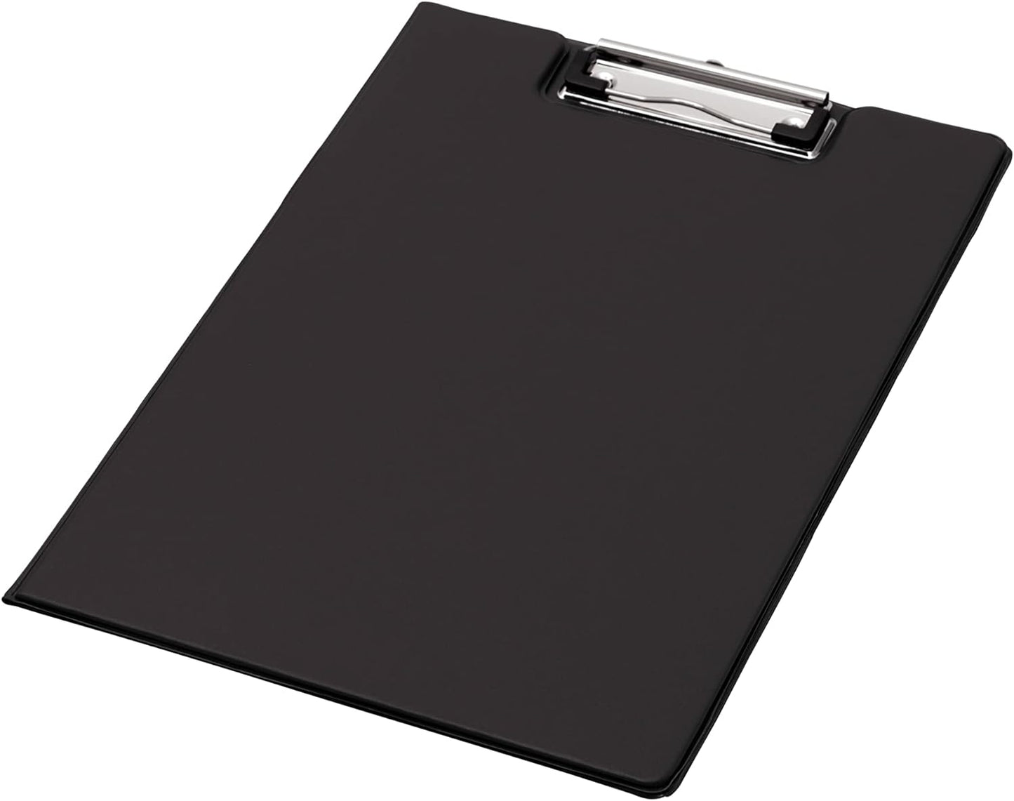 Q-Connect A4 PVC Foldover Clipboard Black
