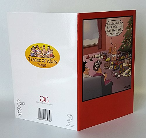 Sell The Rest On Ebay Christmas Greeting Card Traces Of Nuts Funny Cards 