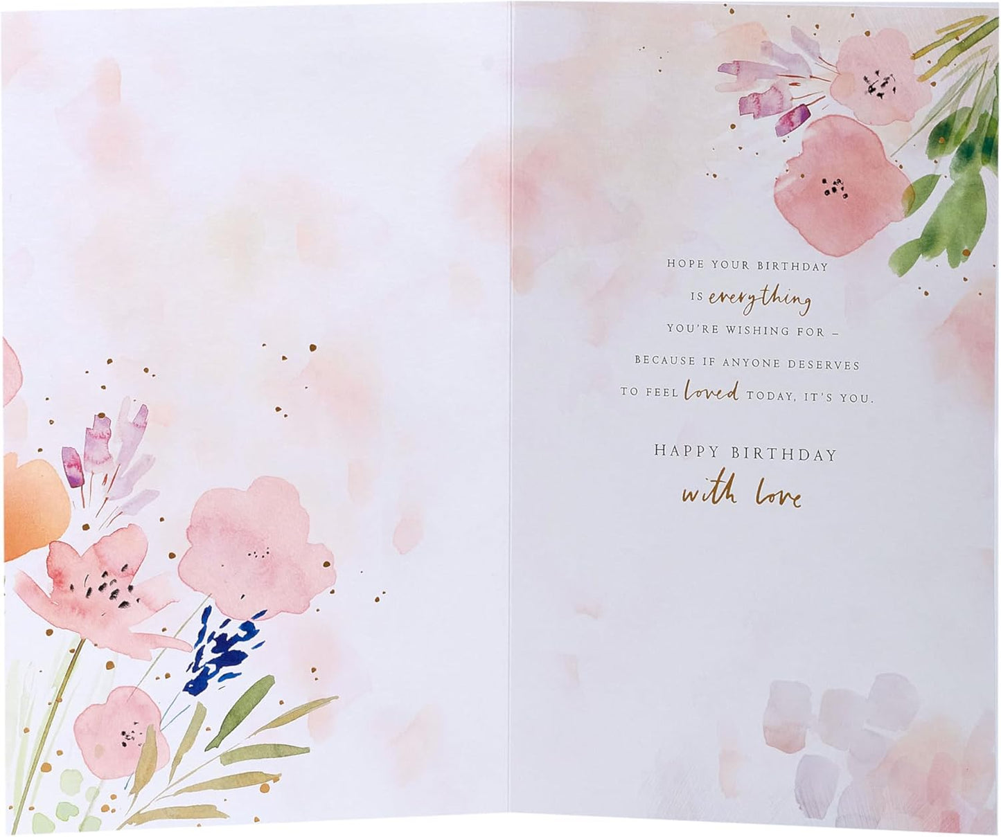 Loving Design Floral Daughter Birthday Card