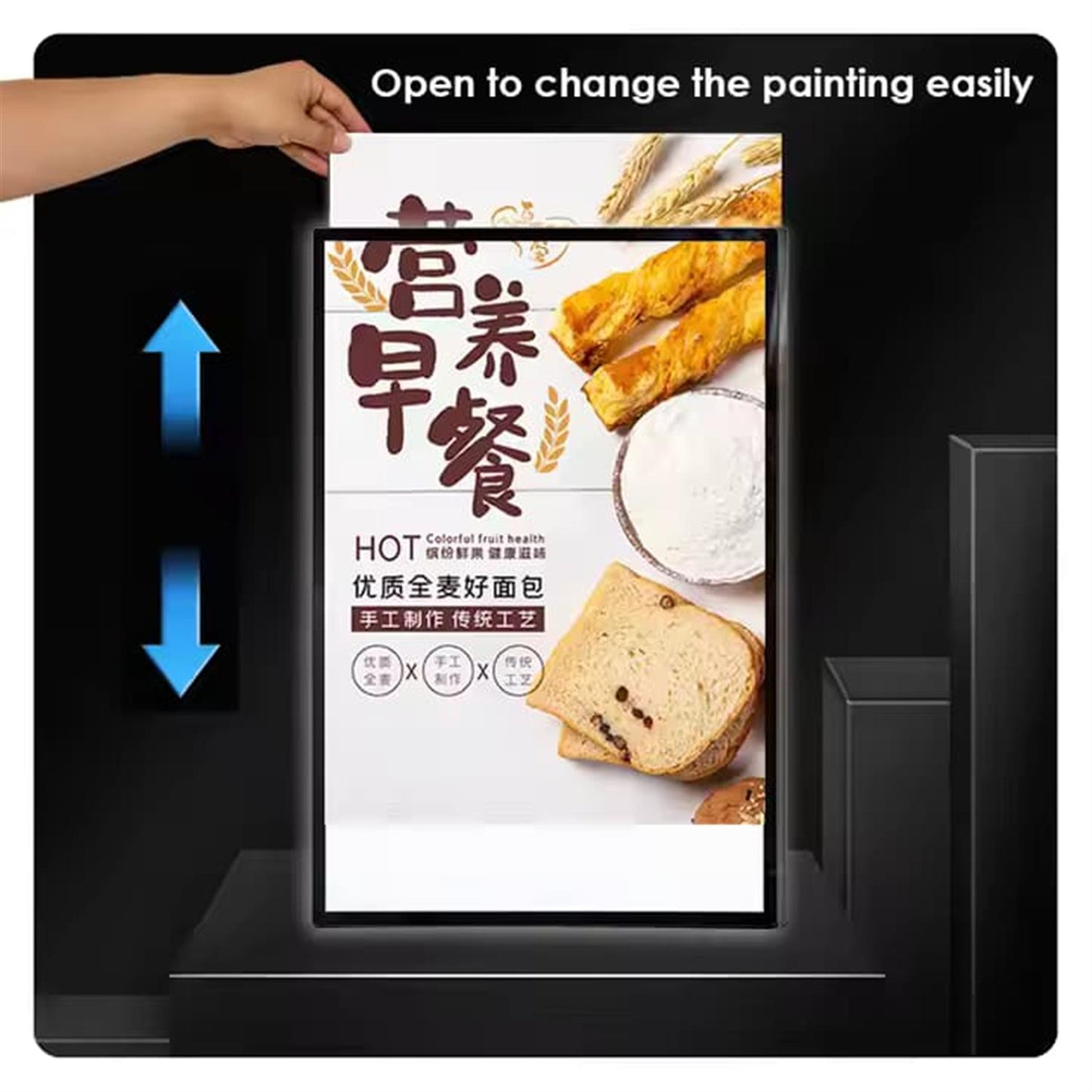 60 x 80cm LED Poster Frame for Advertising