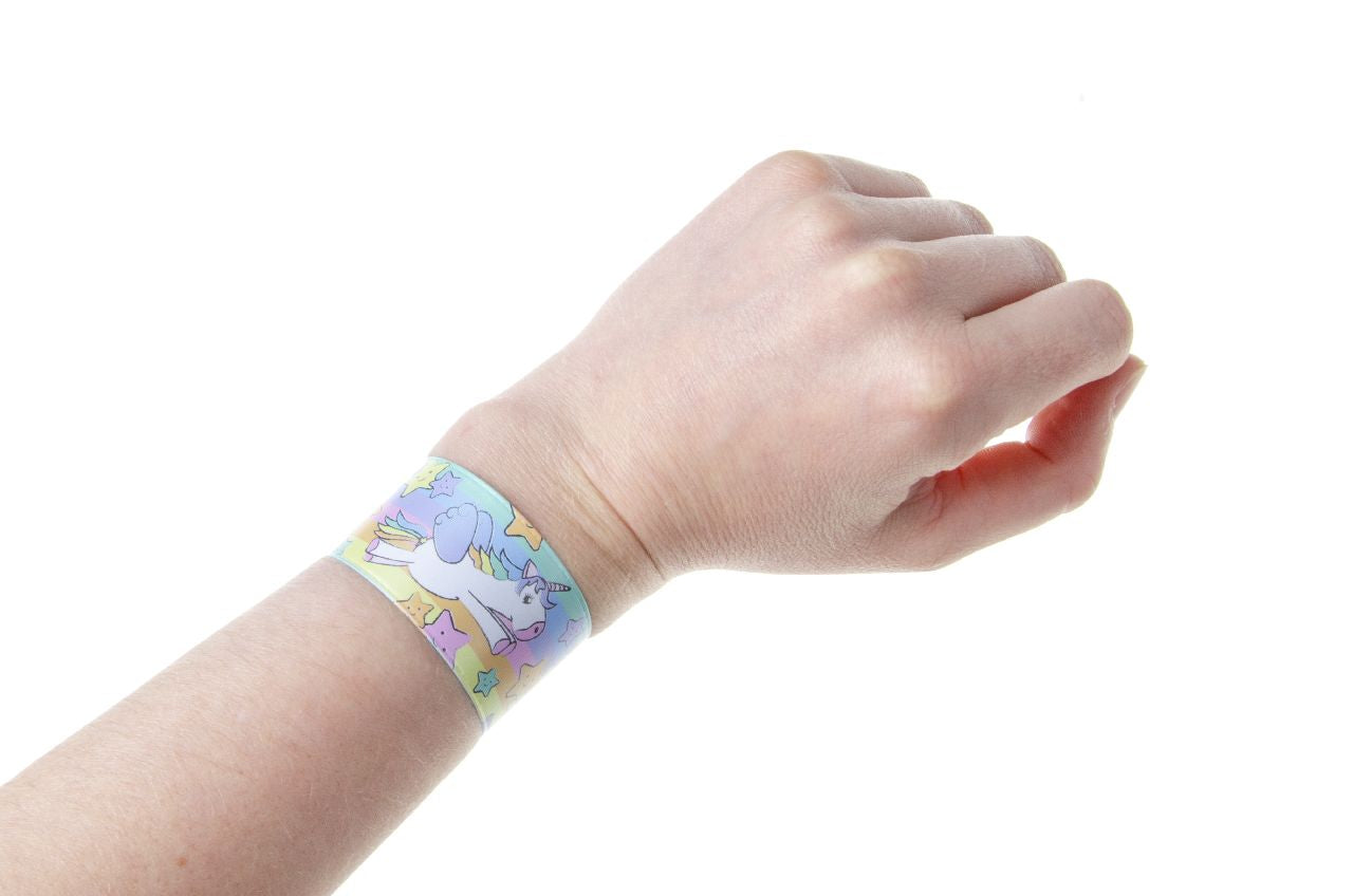 Pack of 6 Unicorn Snap Bracelets