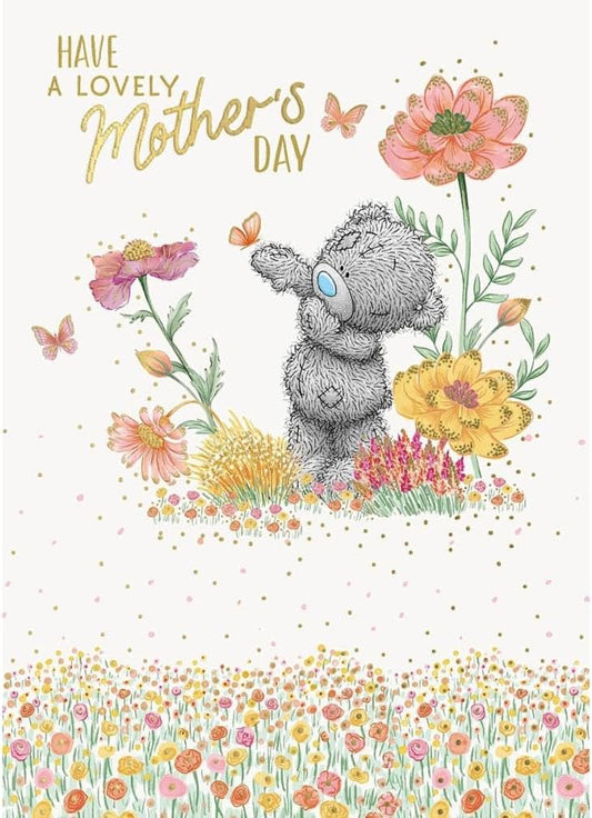 Flowers & Butterflies Lovely Mum Mother's Day Card