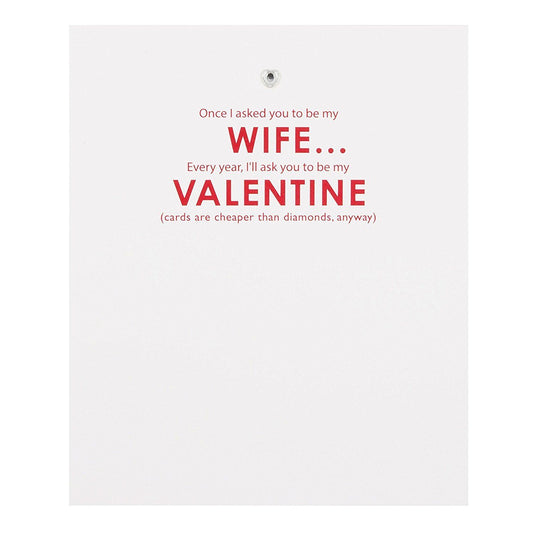 For Wife 'Every Year' Valentine's Day Card