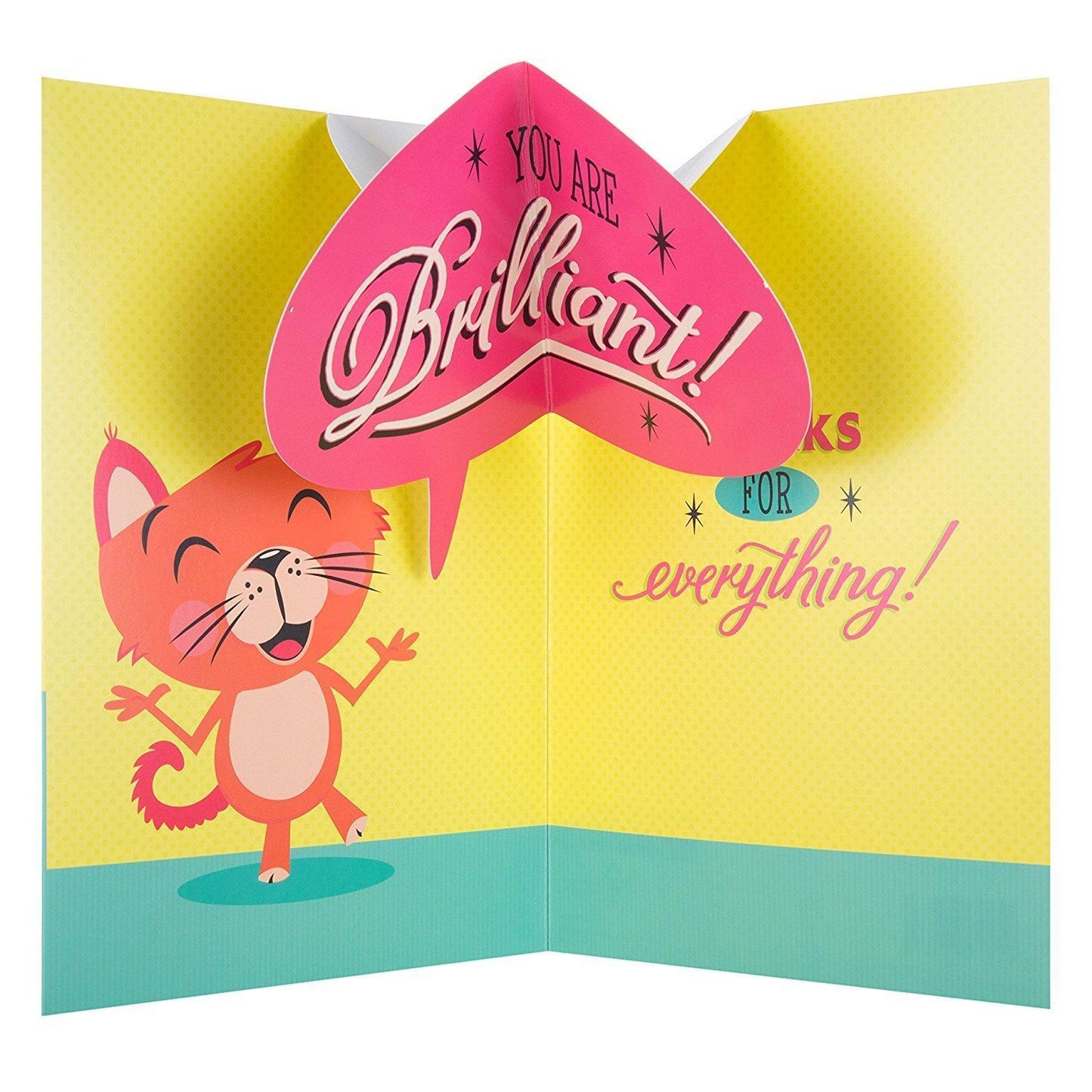 "You Are Brilliant" Pop Up Mother's Day Card 