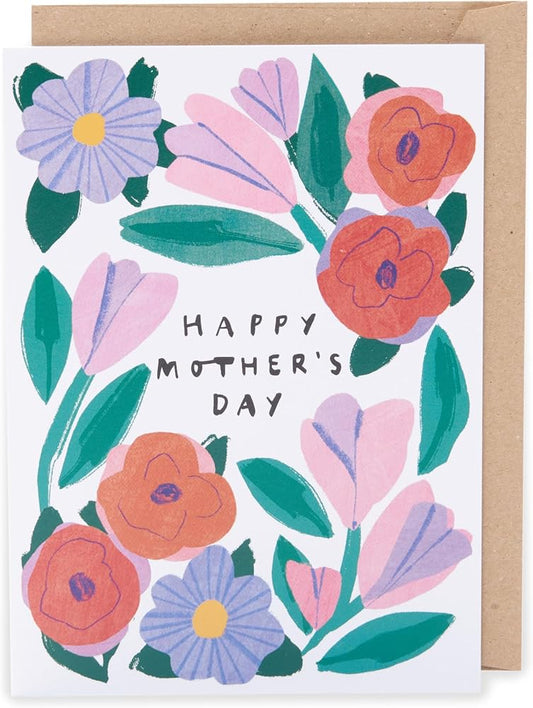 Kindred Floral Design Blank Mother's Day Card
