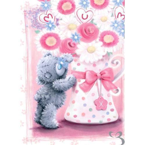 Mum Softly Drawn Me to You Bear Mother's Day Card