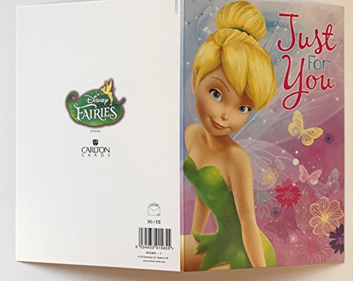 Disney Fairies Tinkerbell Just For you Birthday Card