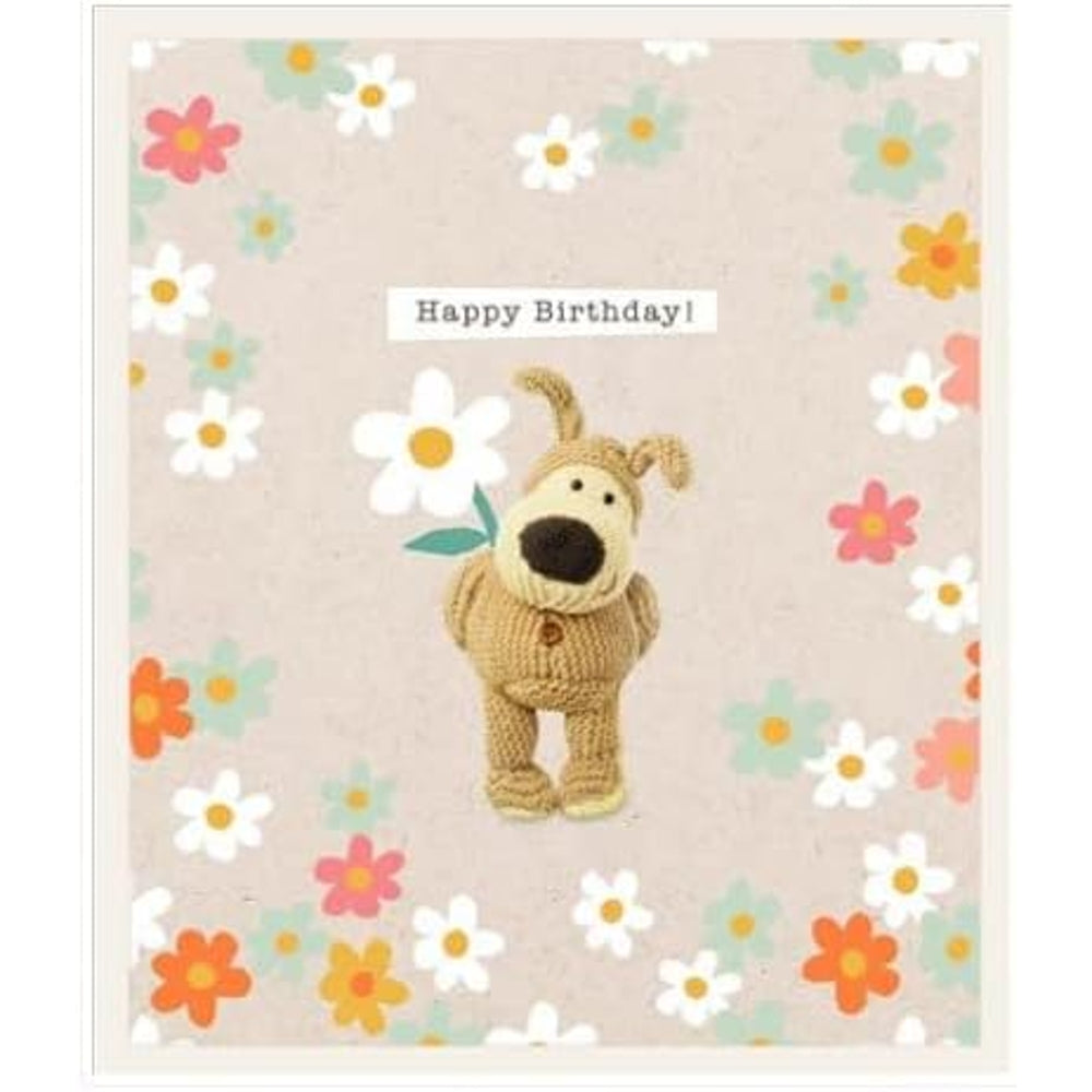 Boofle Embossed Finish Birthday Card