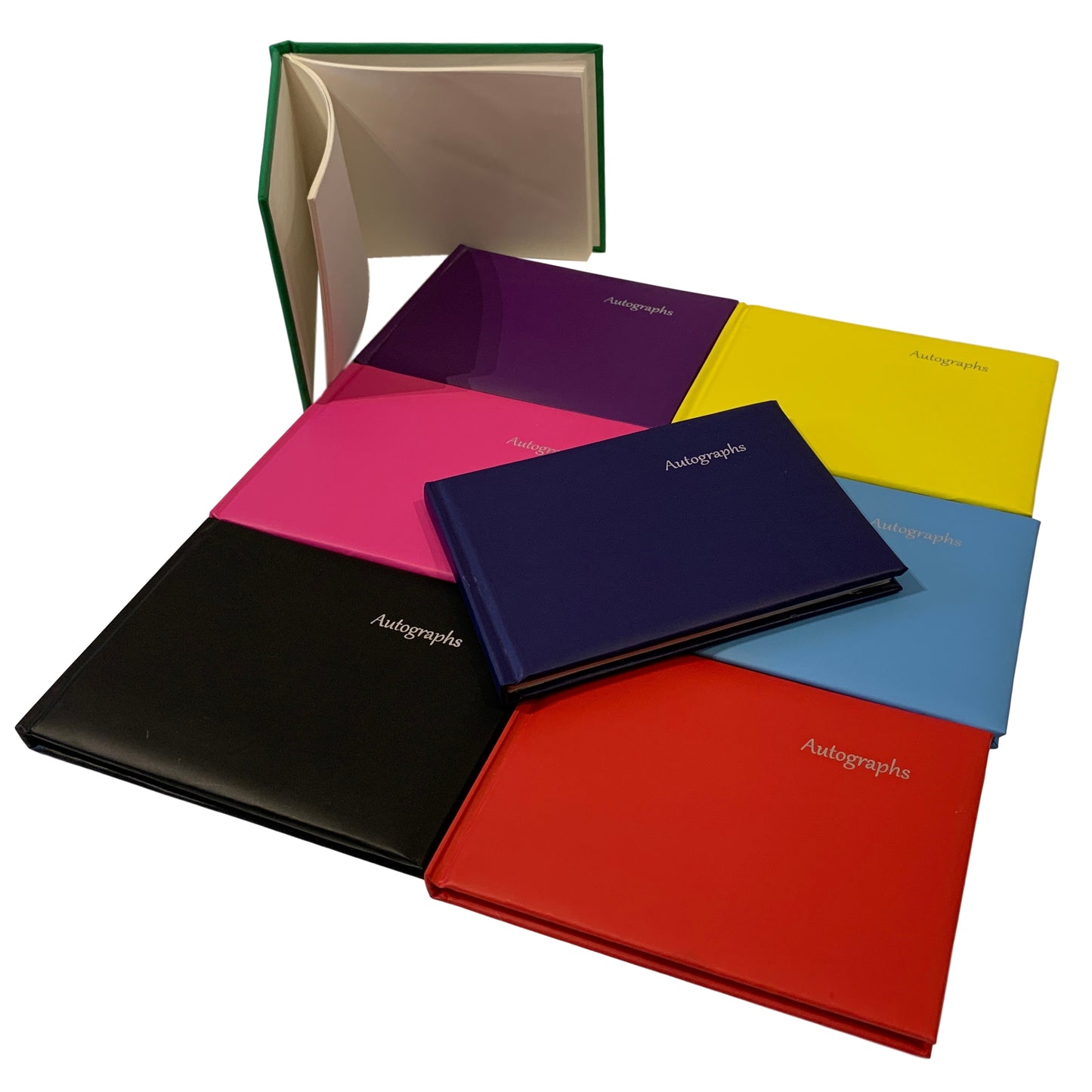 12 x Blue Autograph Books by Janrax - Signature End of Term School Leavers