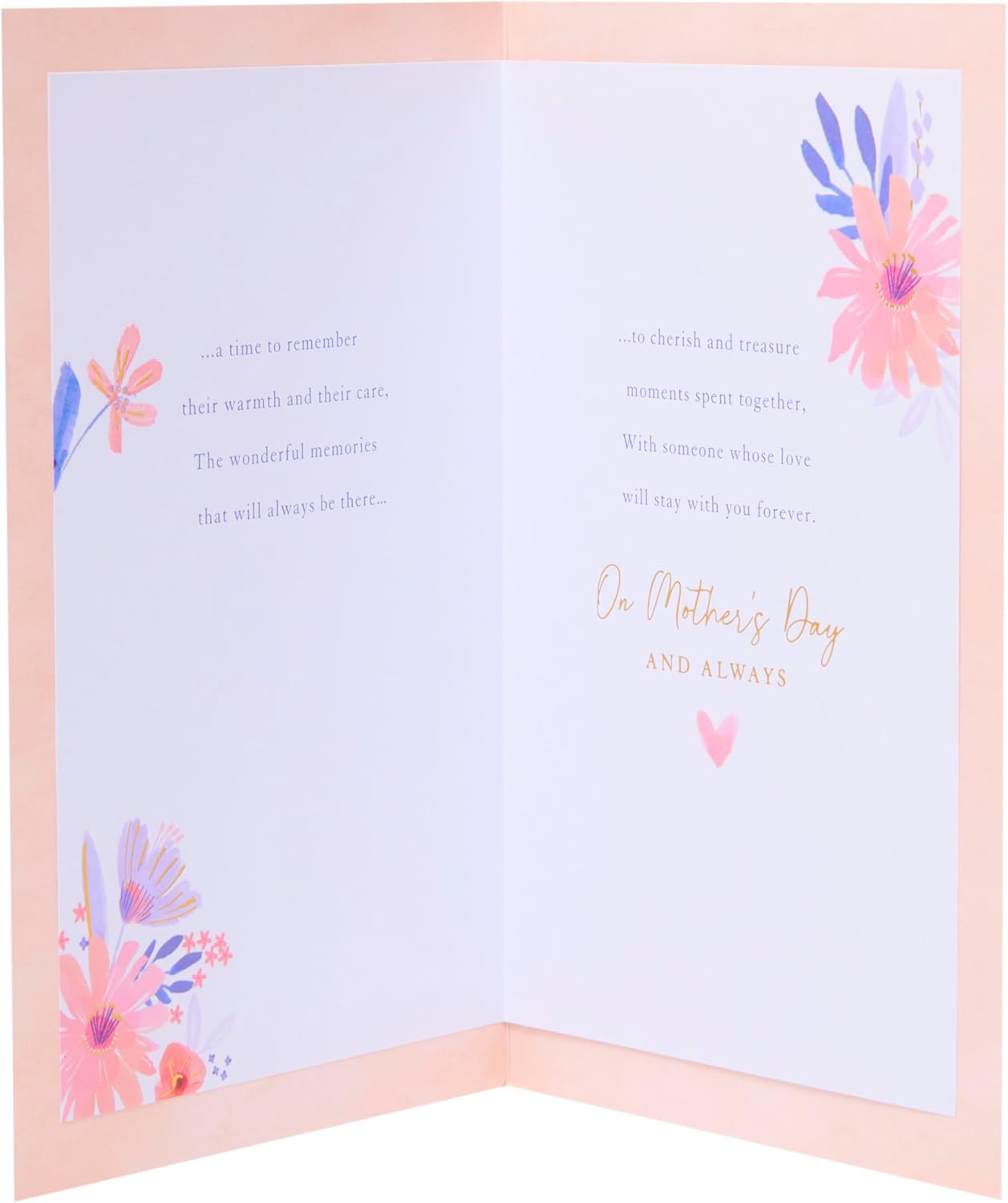 Painted Bouquet Of Flowers For Someone Special Mother's Day Card