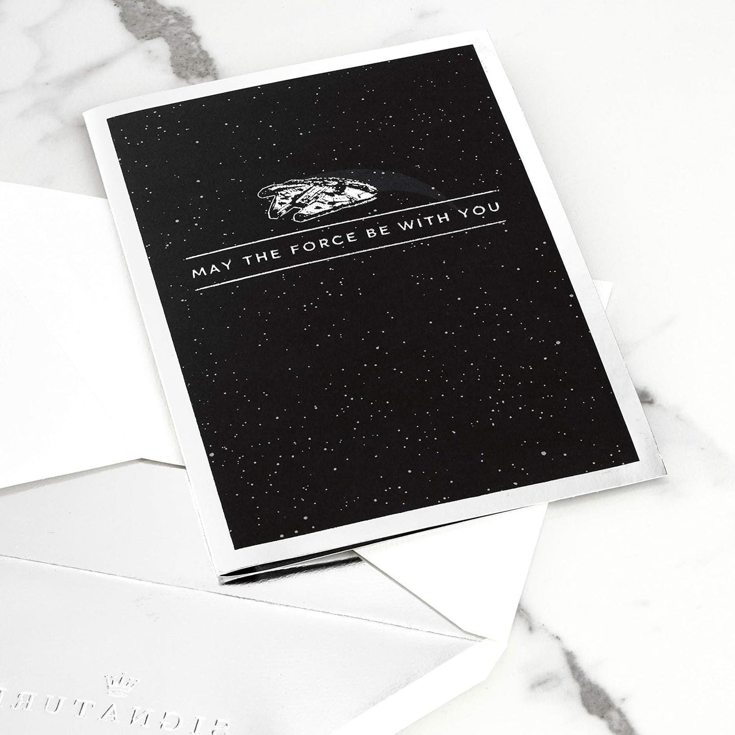 Star Wars Millennium Falcon 3D Pop-Up Any Occasion Birthday Fathers Day Card