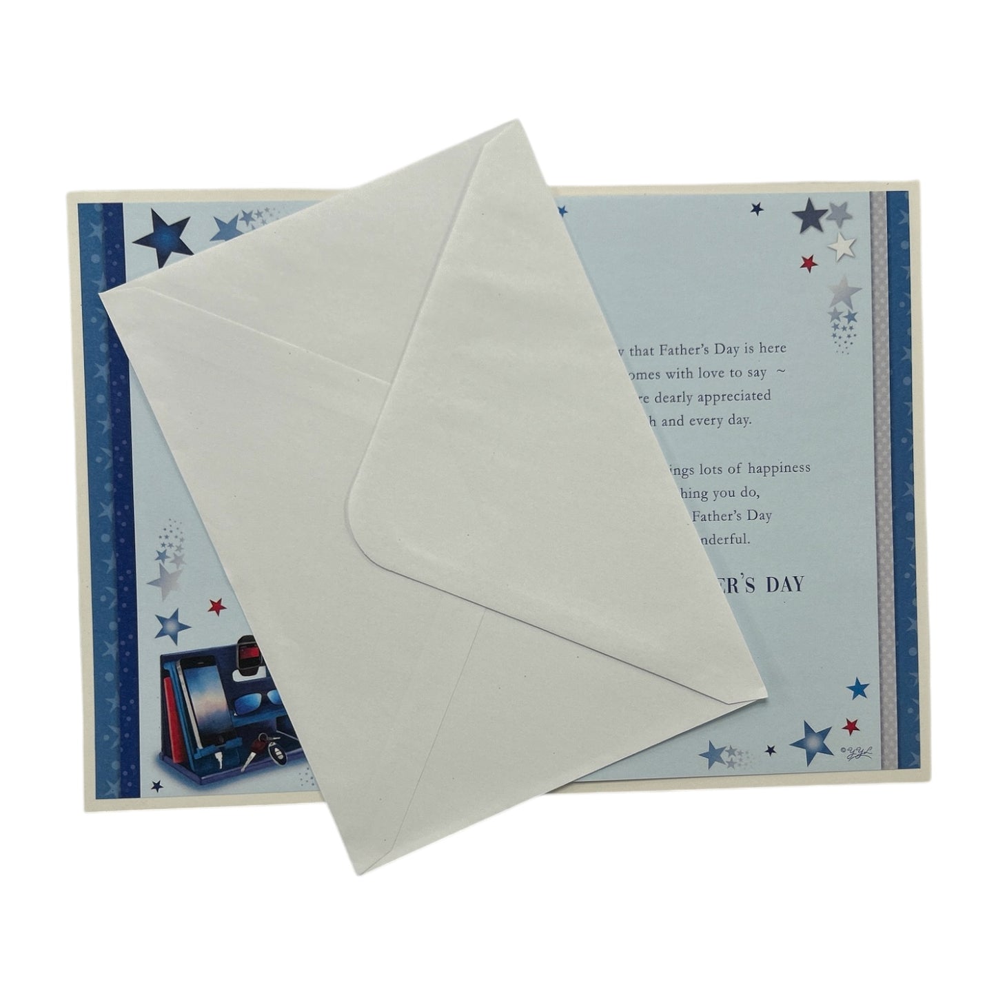 Men's Accessories Design Open Father's Day Card