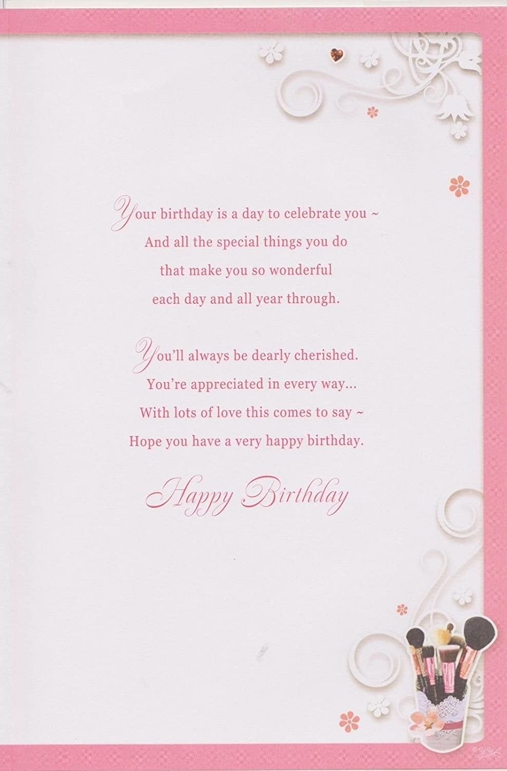 80 Today Open Female Birthday Opacity Card