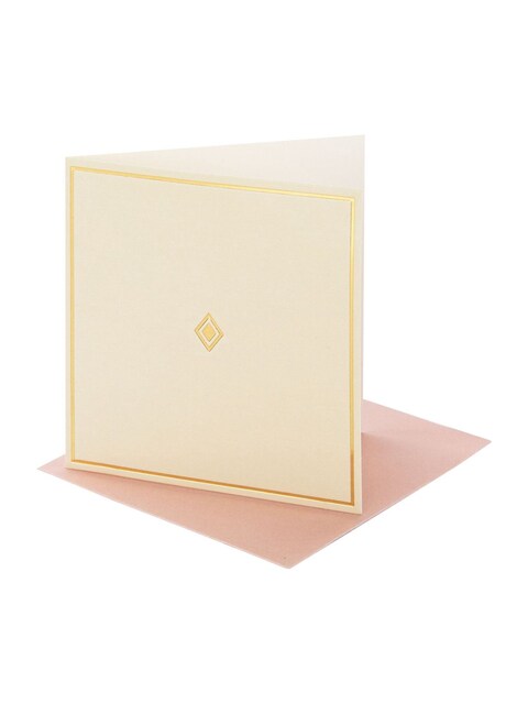 Pink White Premium 'Precious Love' Open Card Vivid Aura