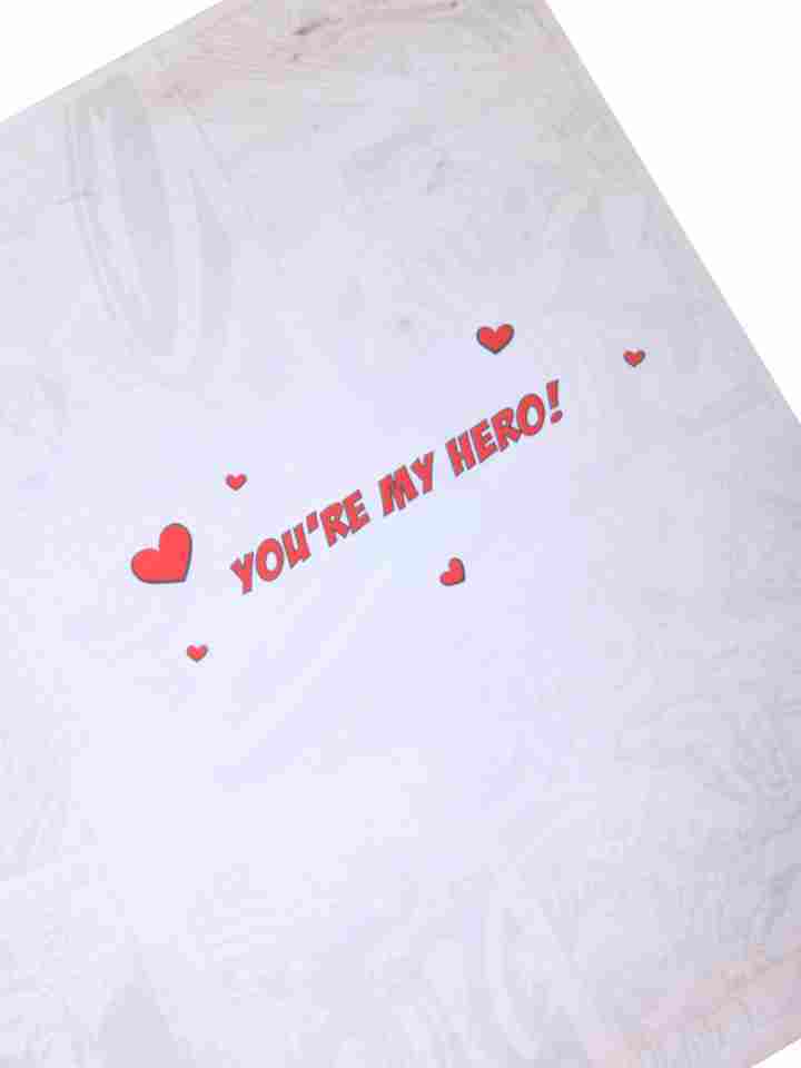 Super Husband Captain America Hero Valentine's Day Card